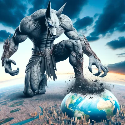 Anubis 2023 undead colossus kneel