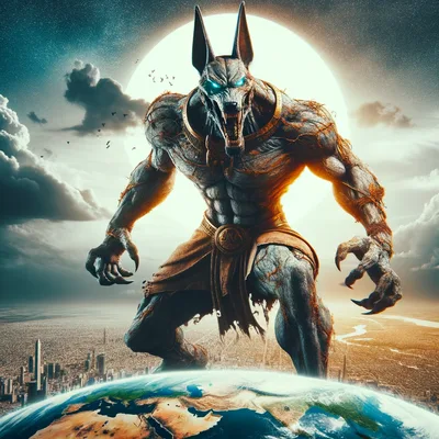 Anubis 2023 undead colossus moon