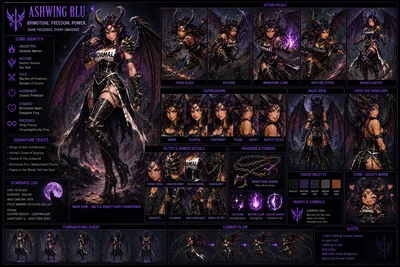 Ashwing Blu 2026 anime master sheet