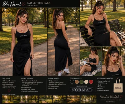 Baddie Blu Day at the Park sheet
