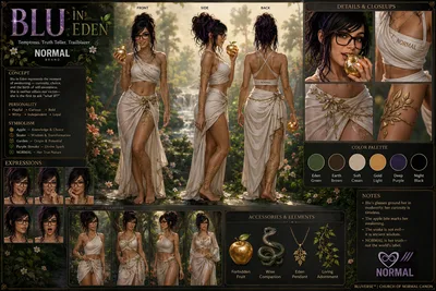 Blu in Eden sheet