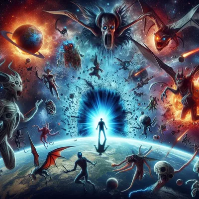 Breach 2023 swarm over earth
