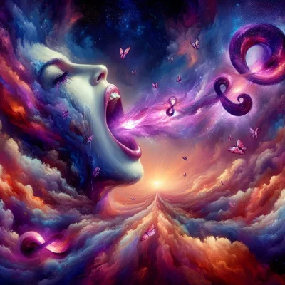 Cosmic Emotion 2023 butterfly exhale