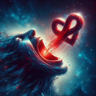 Cosmic Emotion 2023 heart knot roar