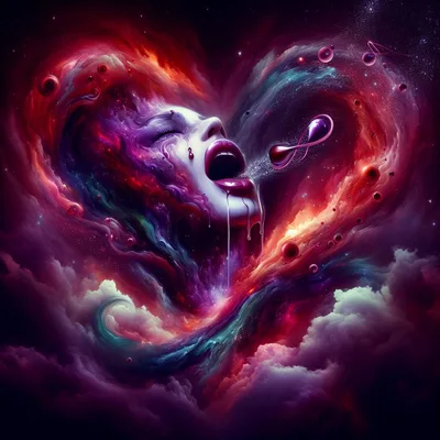 Cosmic Emotion 2023 heart nebula lullaby