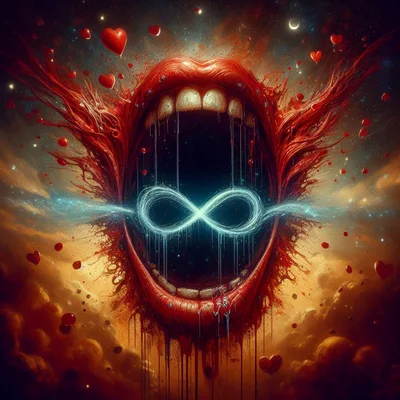 Cosmic Emotion 2023 mouth of hearts