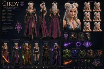 Girdy Veteran Warlock ortho sheet