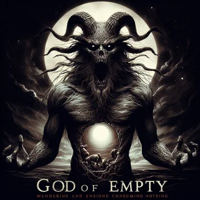 God of Empty 2023 hollow chest poster