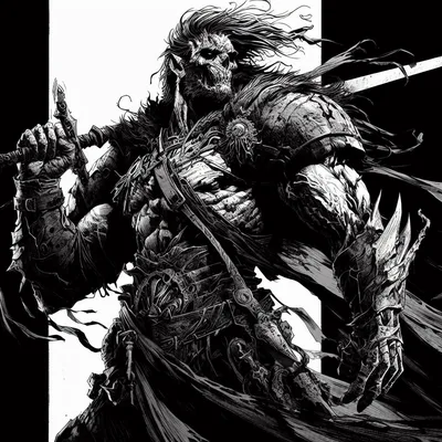 Ink Legion 2023 undead barbarian