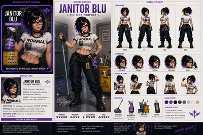 Janitor Blu 2026 dossier sheet