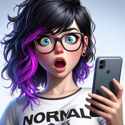 Marked for Recompile 2024 wtf phone shock cyan