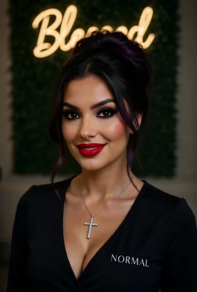 Pastor Blu 2026 blessed portrait red lips