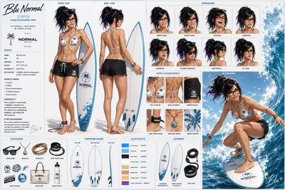 surfer blu