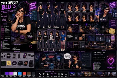Tech Support Blu sheet