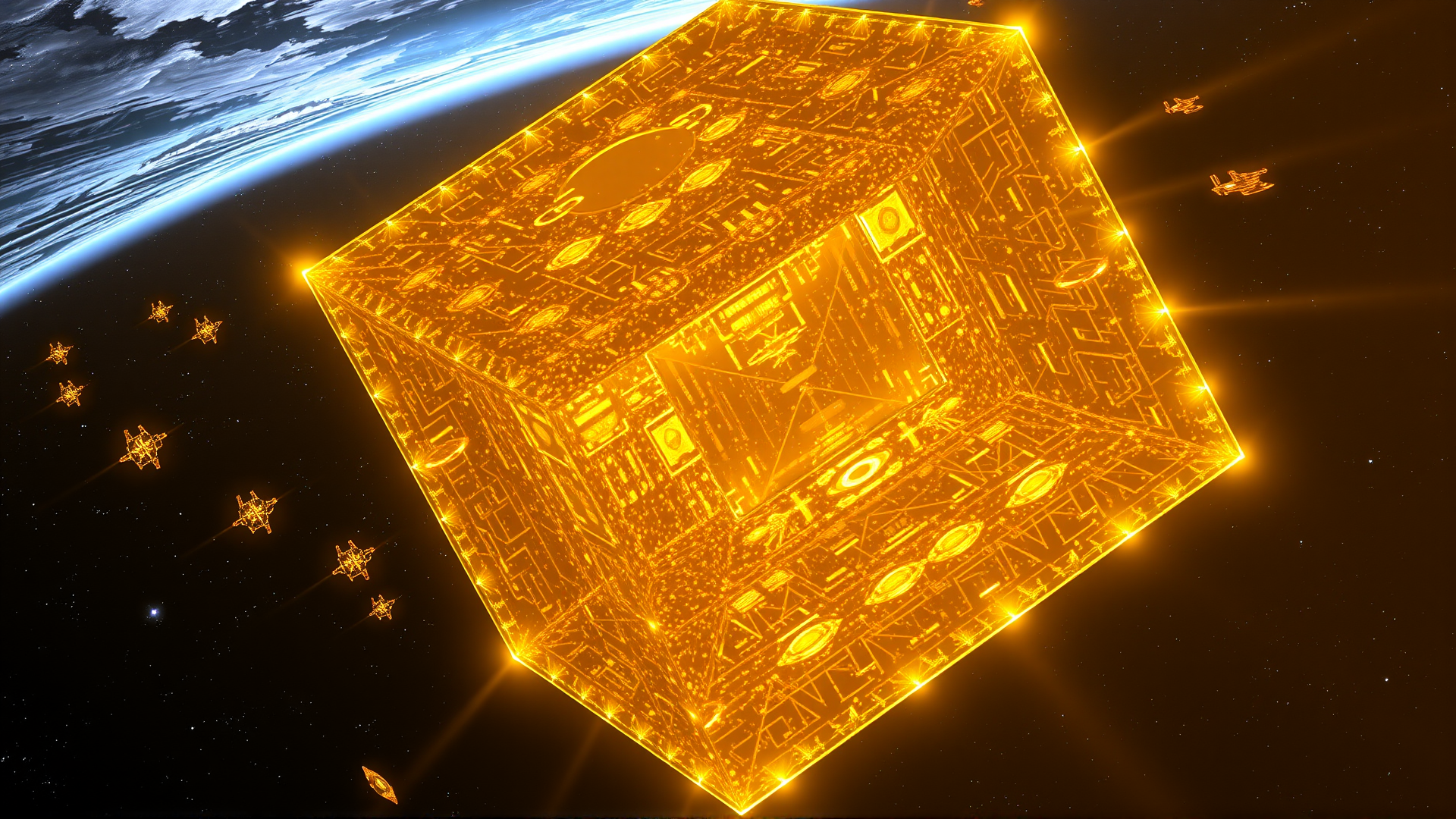 Chapter VI: The Golden Cube: Capital Ship of the Infinite Kingdom